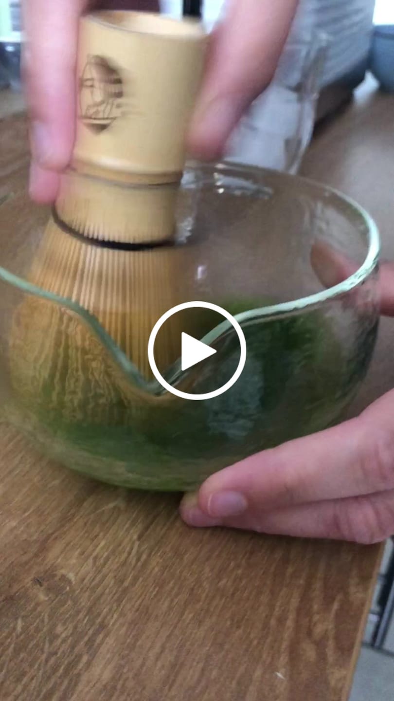 Customer video review of Fouet à matcha