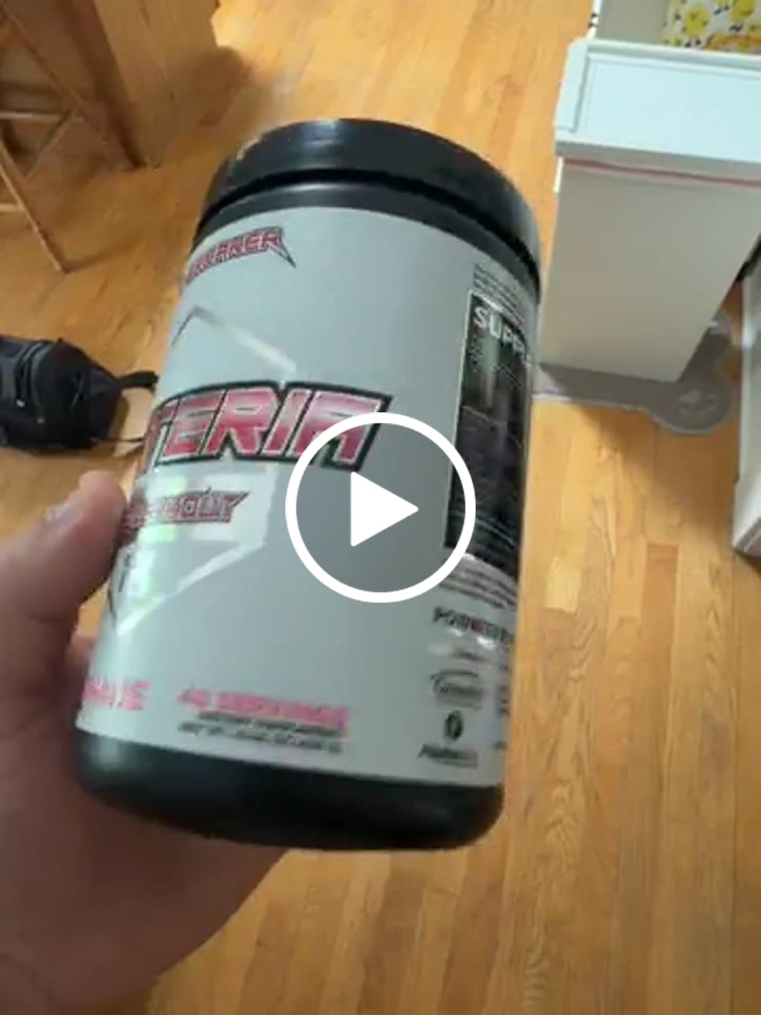 Customer video review of MATERIA PRE-WORKOUT
