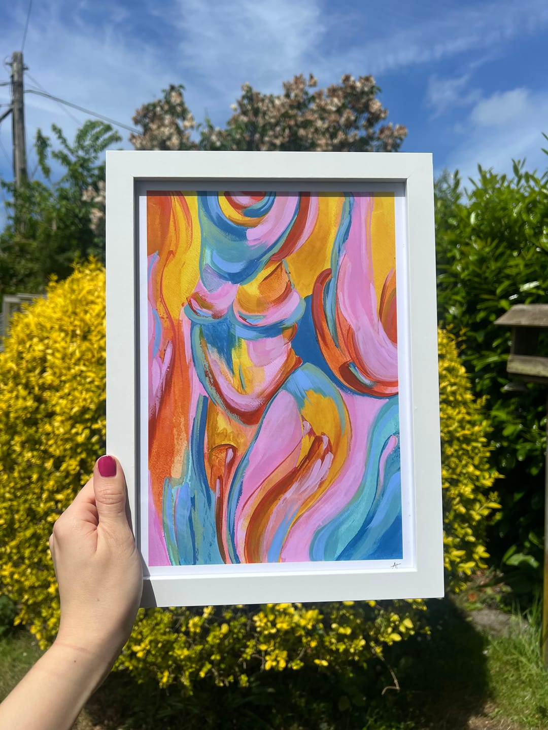 Customer photo review of Giclée Art Print