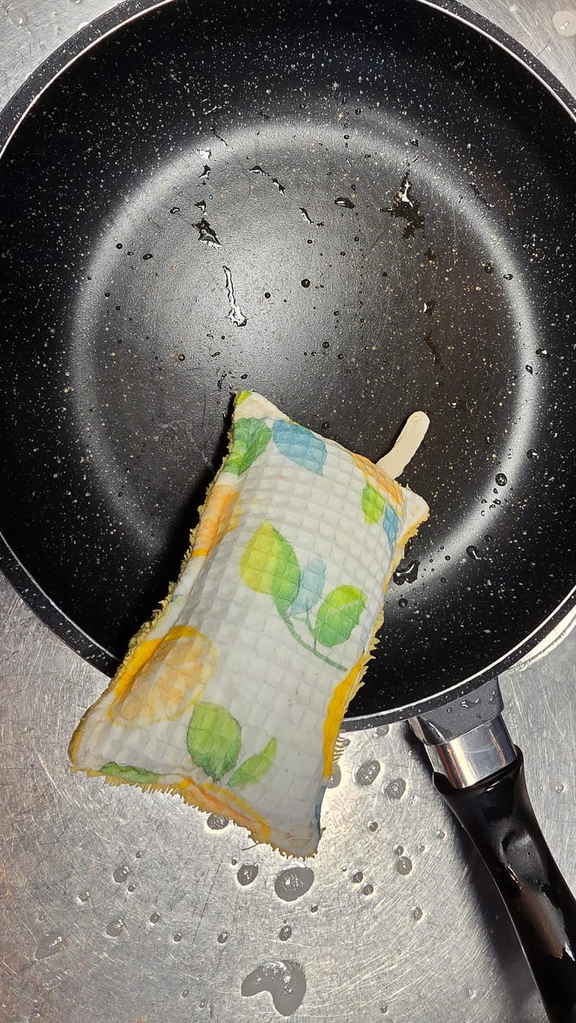 Customer photo review of Éponge lavable zéro déchet