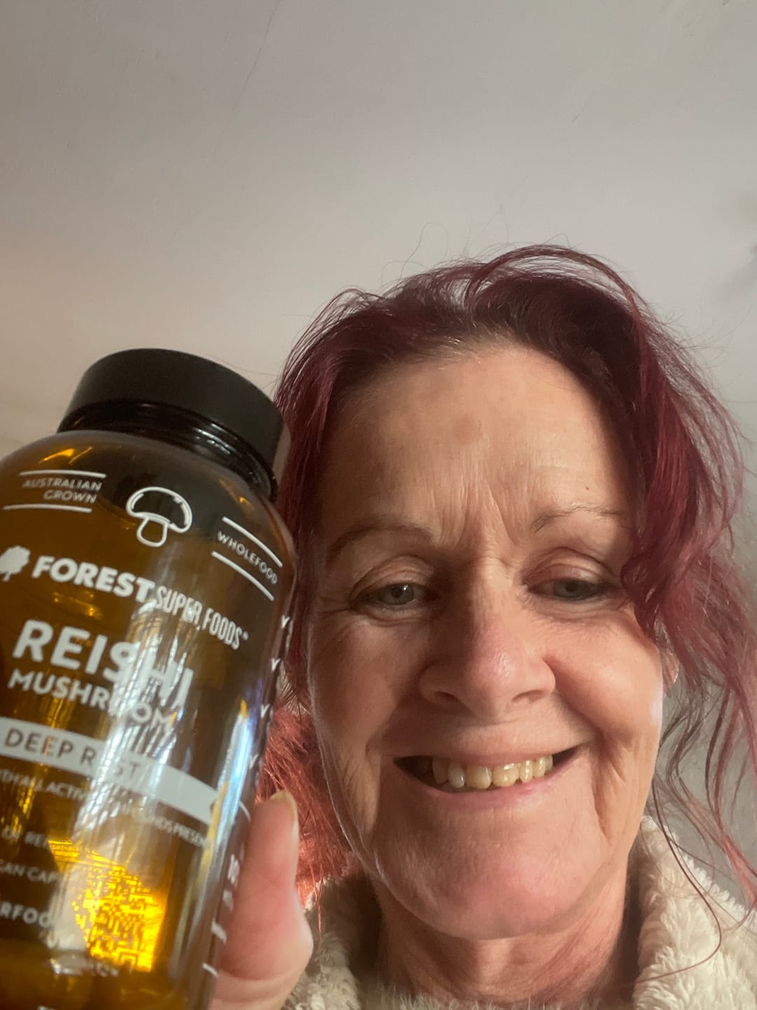 Customer photo review of Australian Grown Reishi Mushroom Capsules