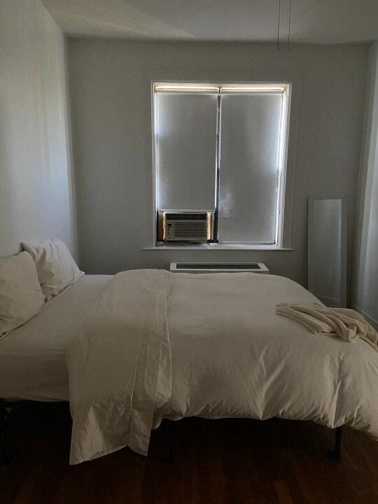 Customer photo review of Smart Motorized Roller Shades 100% Blackout Safari