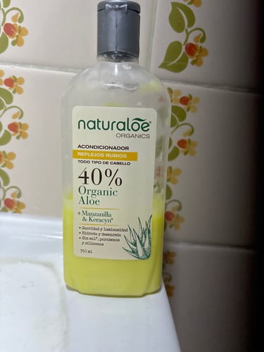 Customer photo review of Acondicionador Reflejos Rubios 350ml