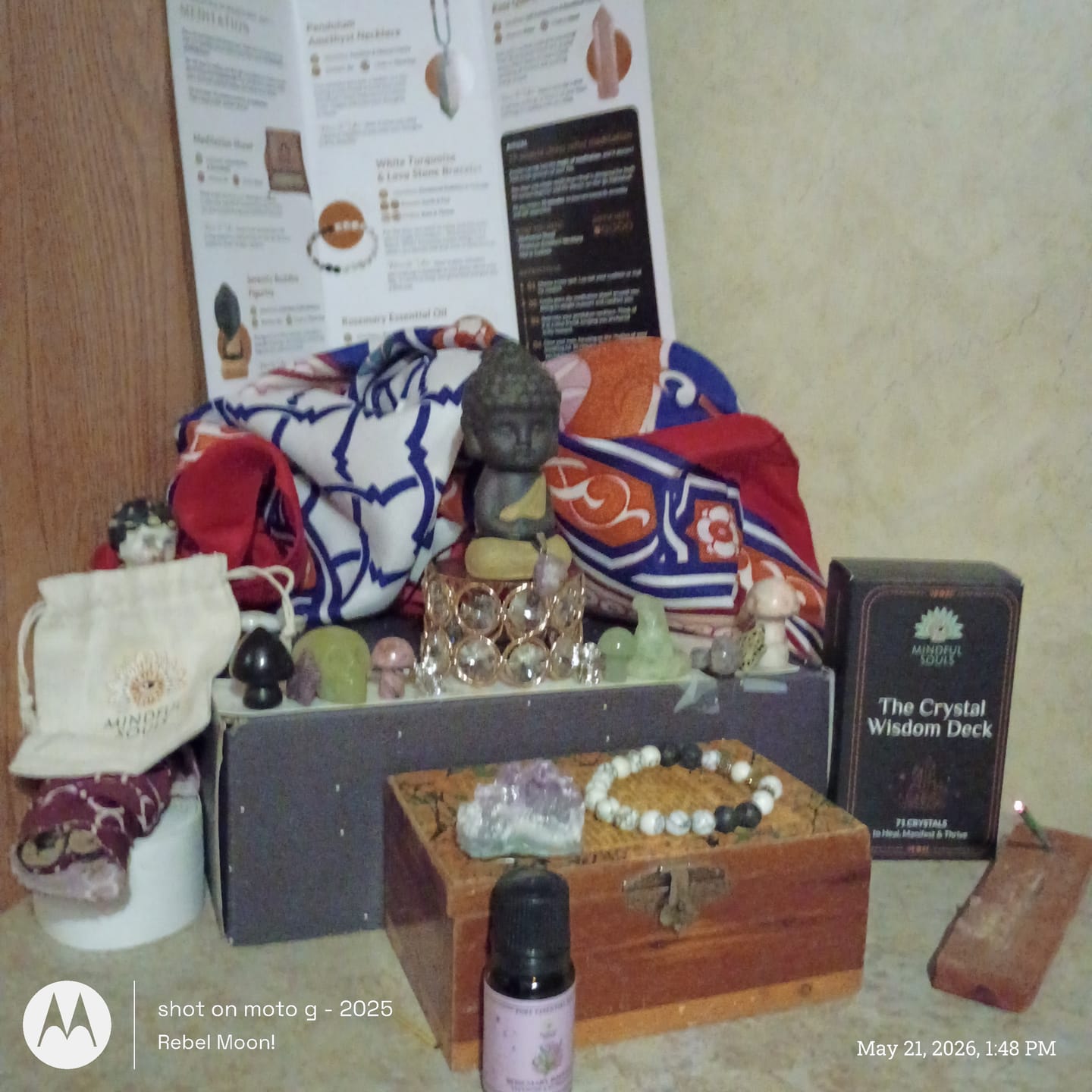 Customer photo review of Mindful Subscription Box