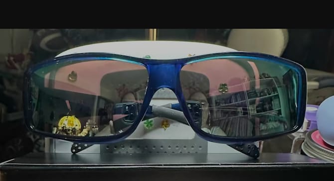 Customer photo review of OverShade™ Polarized Fit-Over Sunglasses