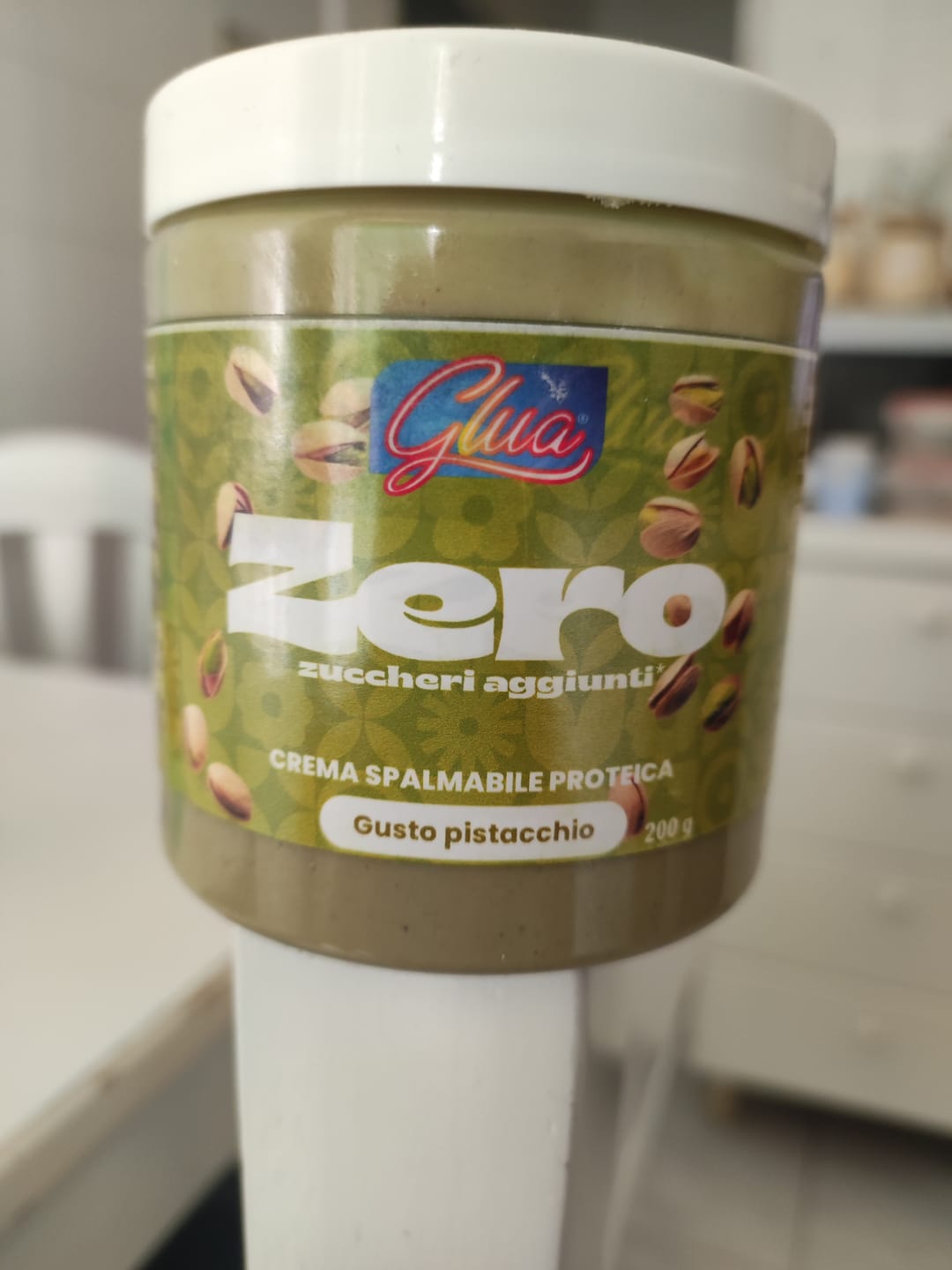 Customer photo review of Crema spalmabile proteica al pistacchio