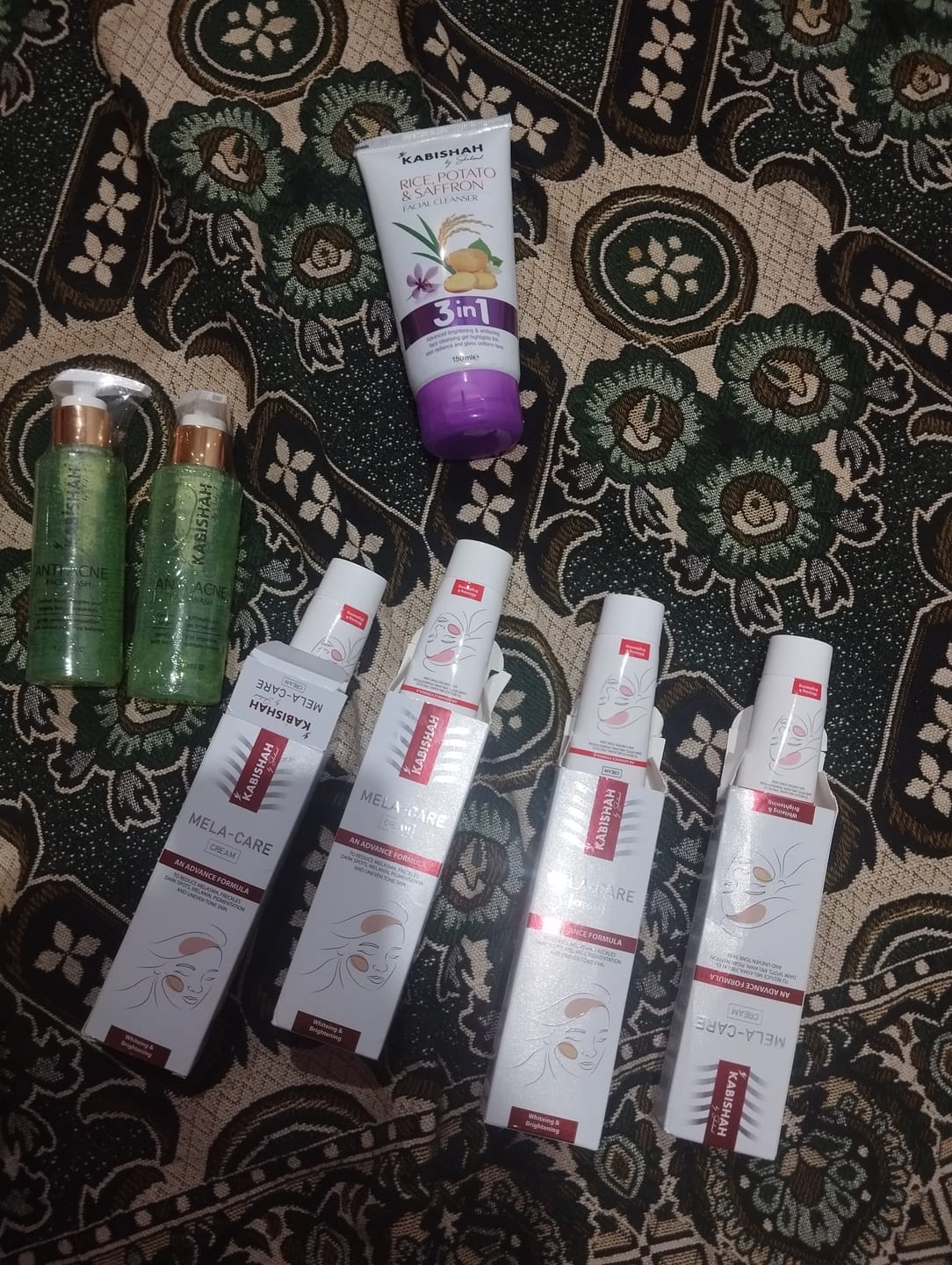 Customer photo review of ClearSkin Pro Anti Acne Face Wash Double Pack