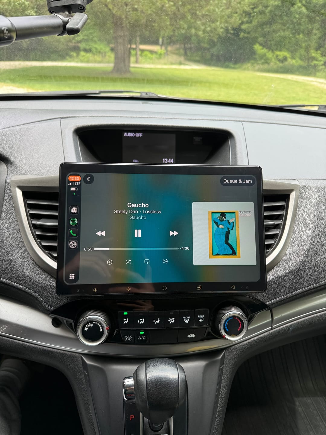 Customer photo review of Honda CRV 2012-2016 — Premium 11.6” CarPlay & Android Auto Head Unit