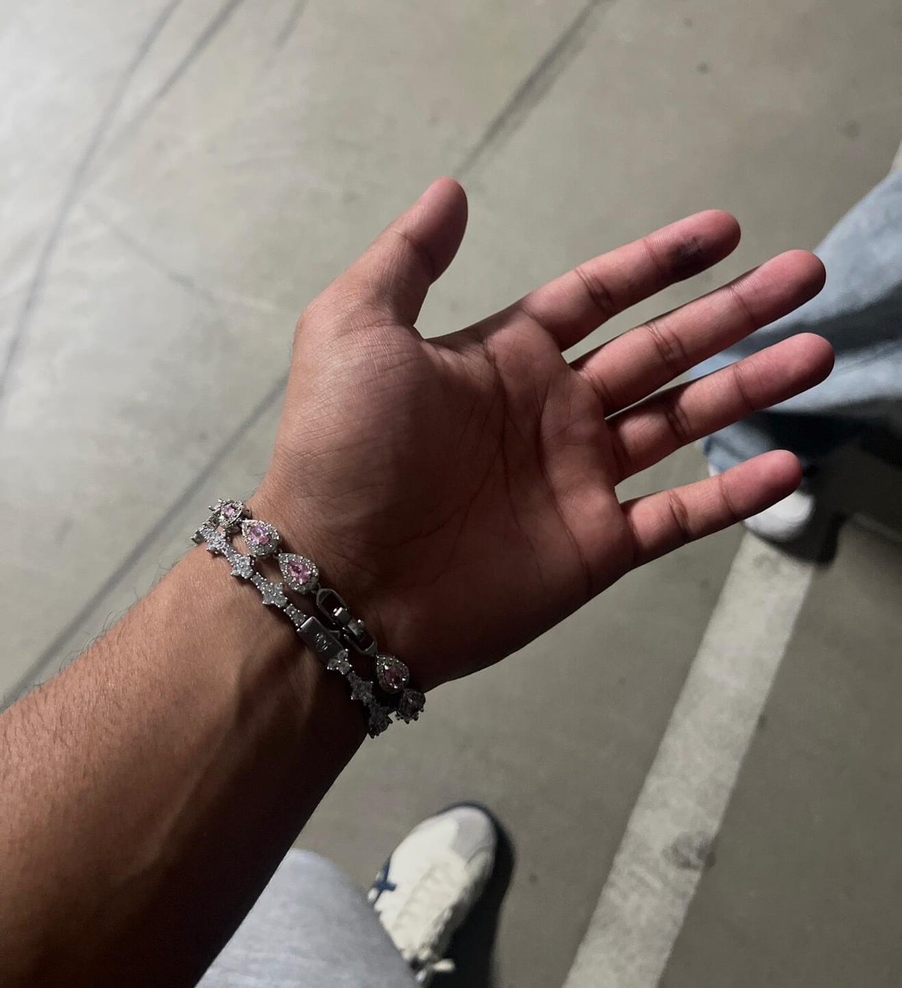 Customer photo review of Honeycomb Bracelets