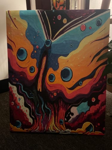 Customer photo review of Rainbow Butterfly
