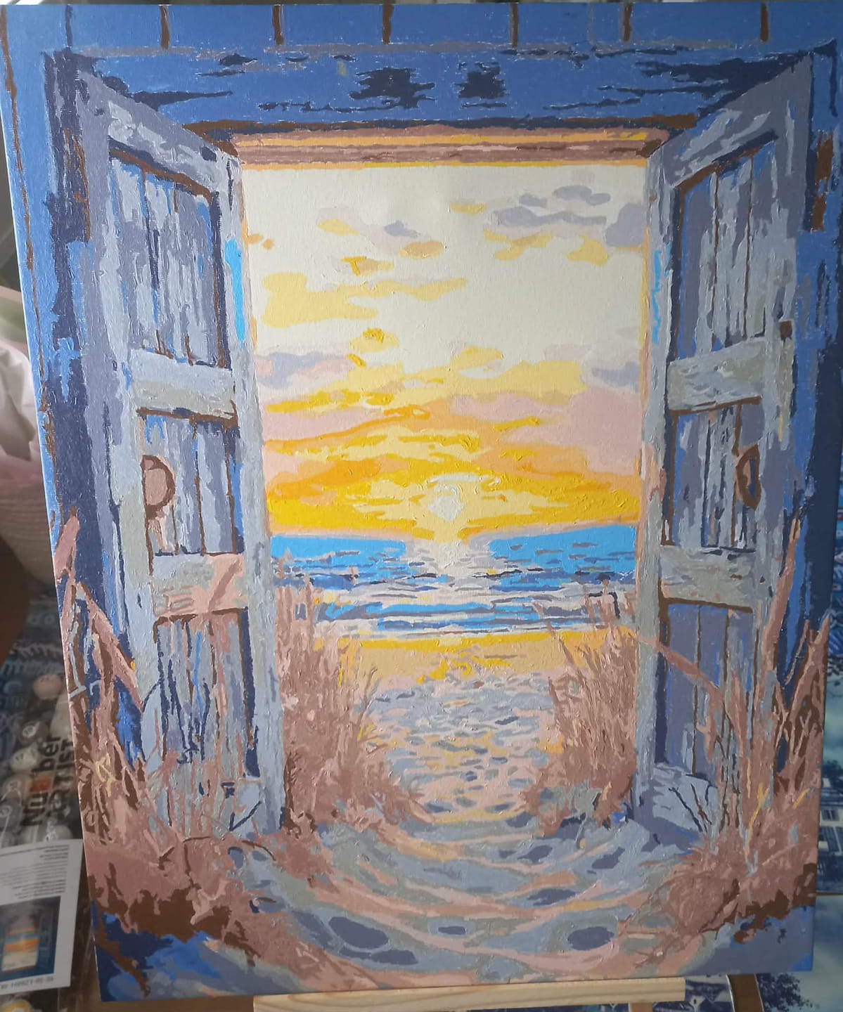 Customer photo review of Door to Sunset