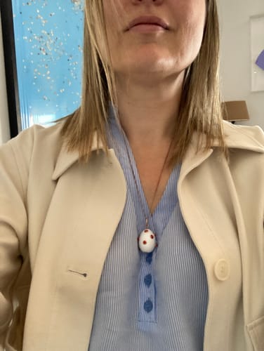 Customer photo review of Collana Catena Rolò in Argento 925