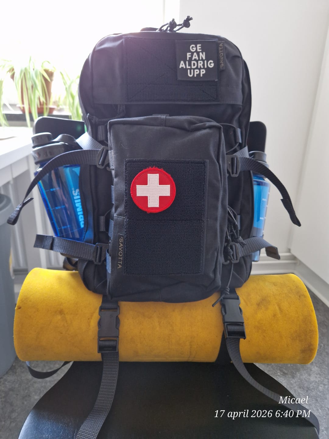 Customer photo review of Niukka 20L backpack
