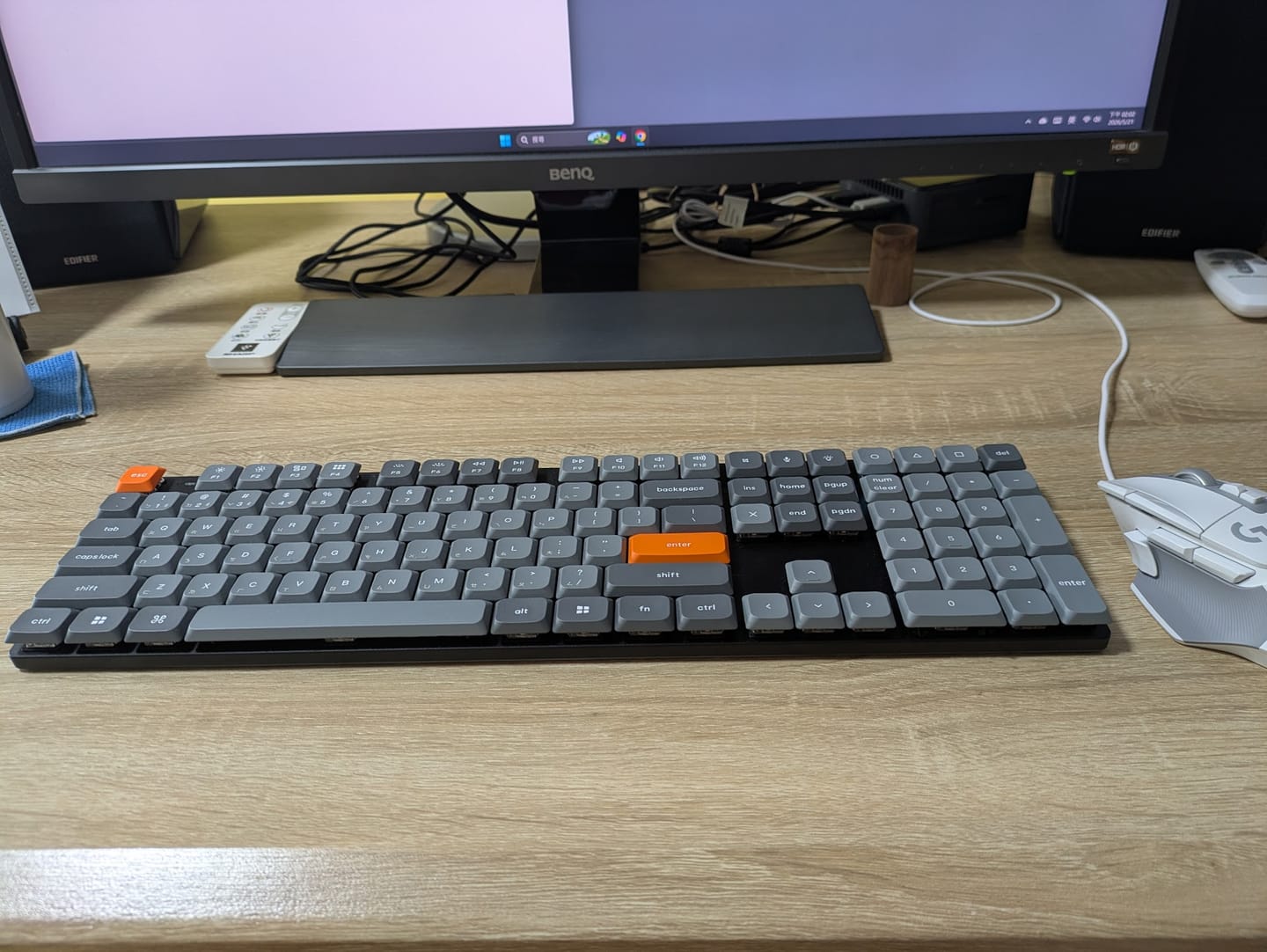 Customer photo review of Keychron K5 Max QMK 矮軸 無線機械式鍵盤(注音版本)