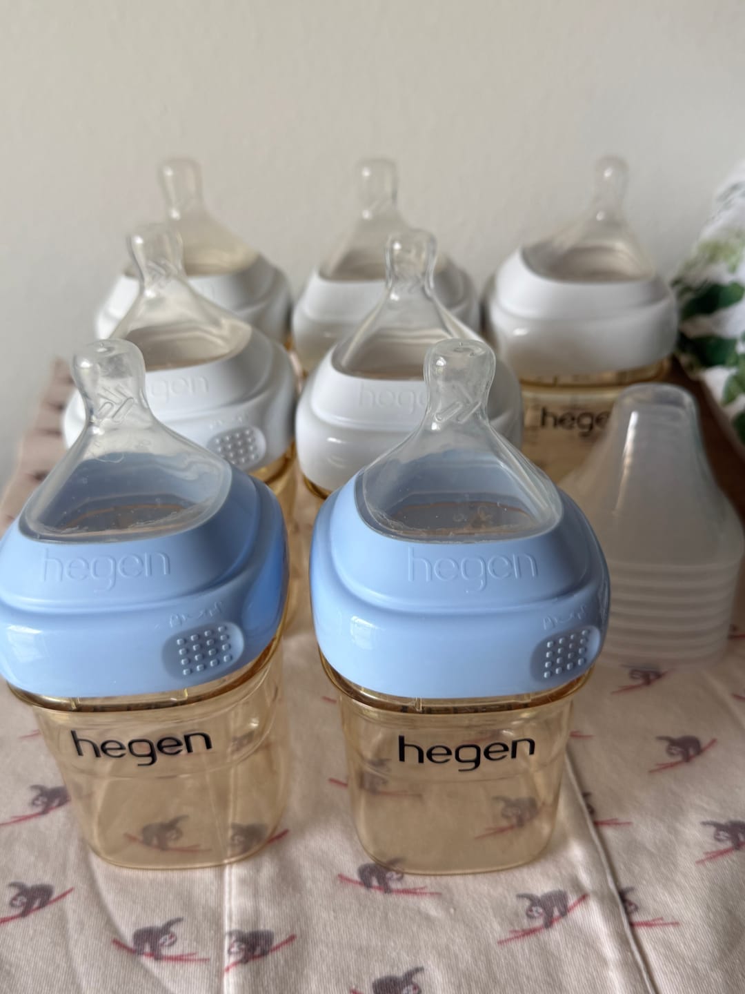 Customer photo review of Hegen Baby Milestone (3 to 6 months)