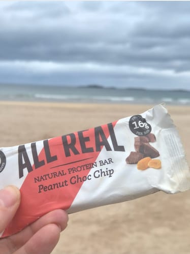 Customer photo review of Peanut Butter Protein Bar 50g x 12 bars