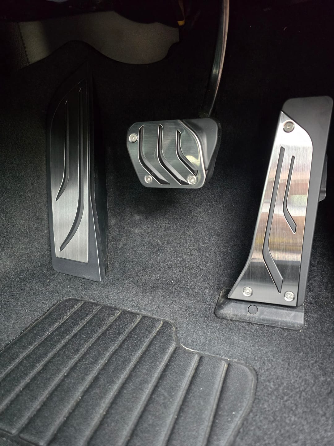 Customer photo review of Auto/Manual Metal Pedals Covers