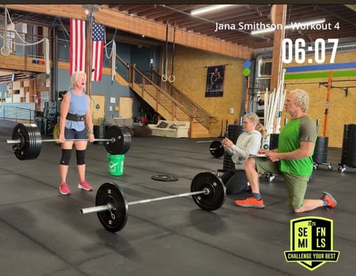 Customer photo review of WOD Knee Sleeve - RX