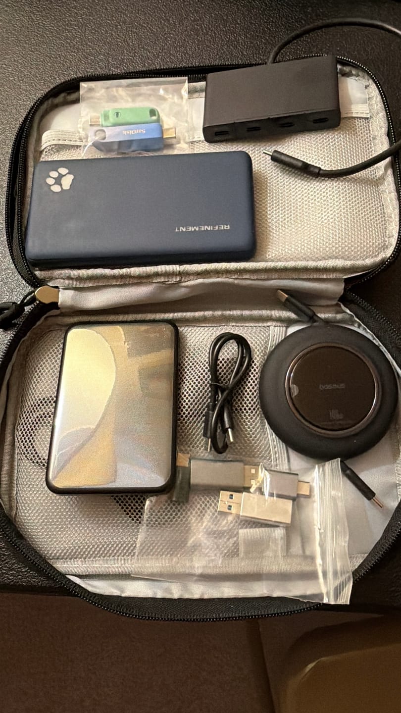 Customer photo review of SolidSafe™ Air 5K Solid-State Qi2 Power Bank w/Titanium Enclosure