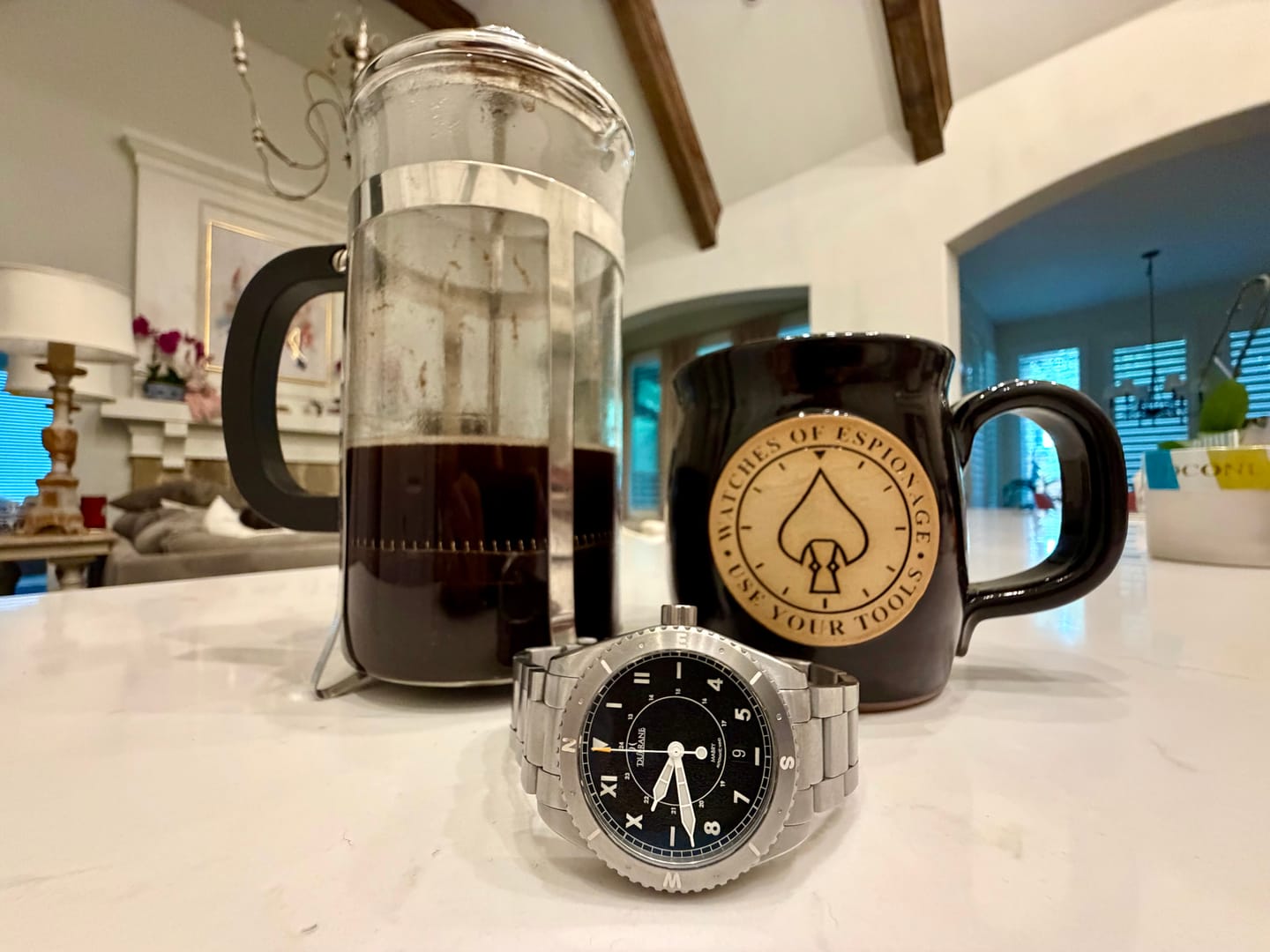 Customer photo review of W.O.E. Use Your Tools Coffee Mug