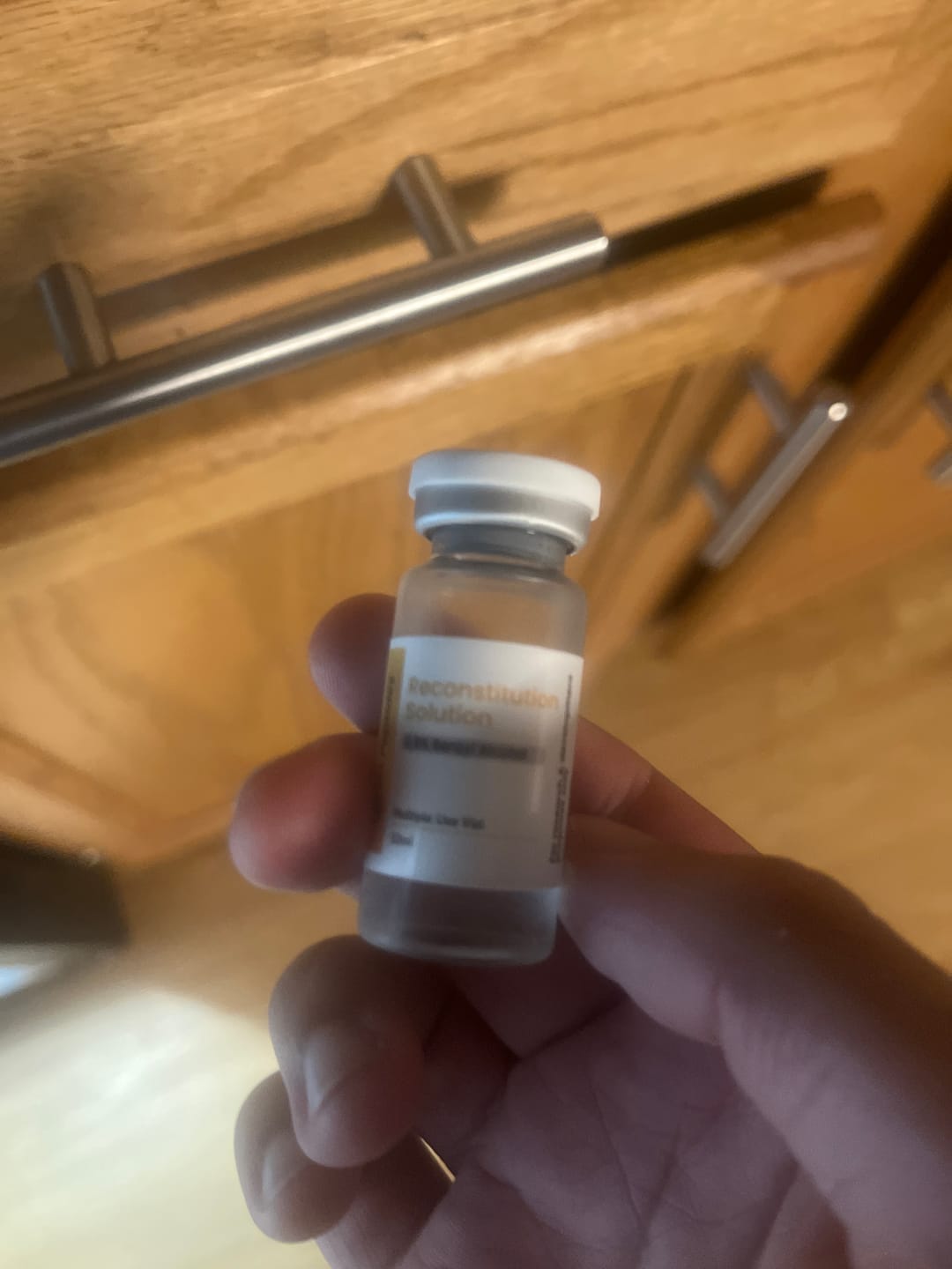 Customer photo review of Reconstitution Solution in Premium Glass Vials – Triple Sealed | Ultra-Clean 10 mL Lab-Grade Pack – Leak-Proof & Contamination-Resistant