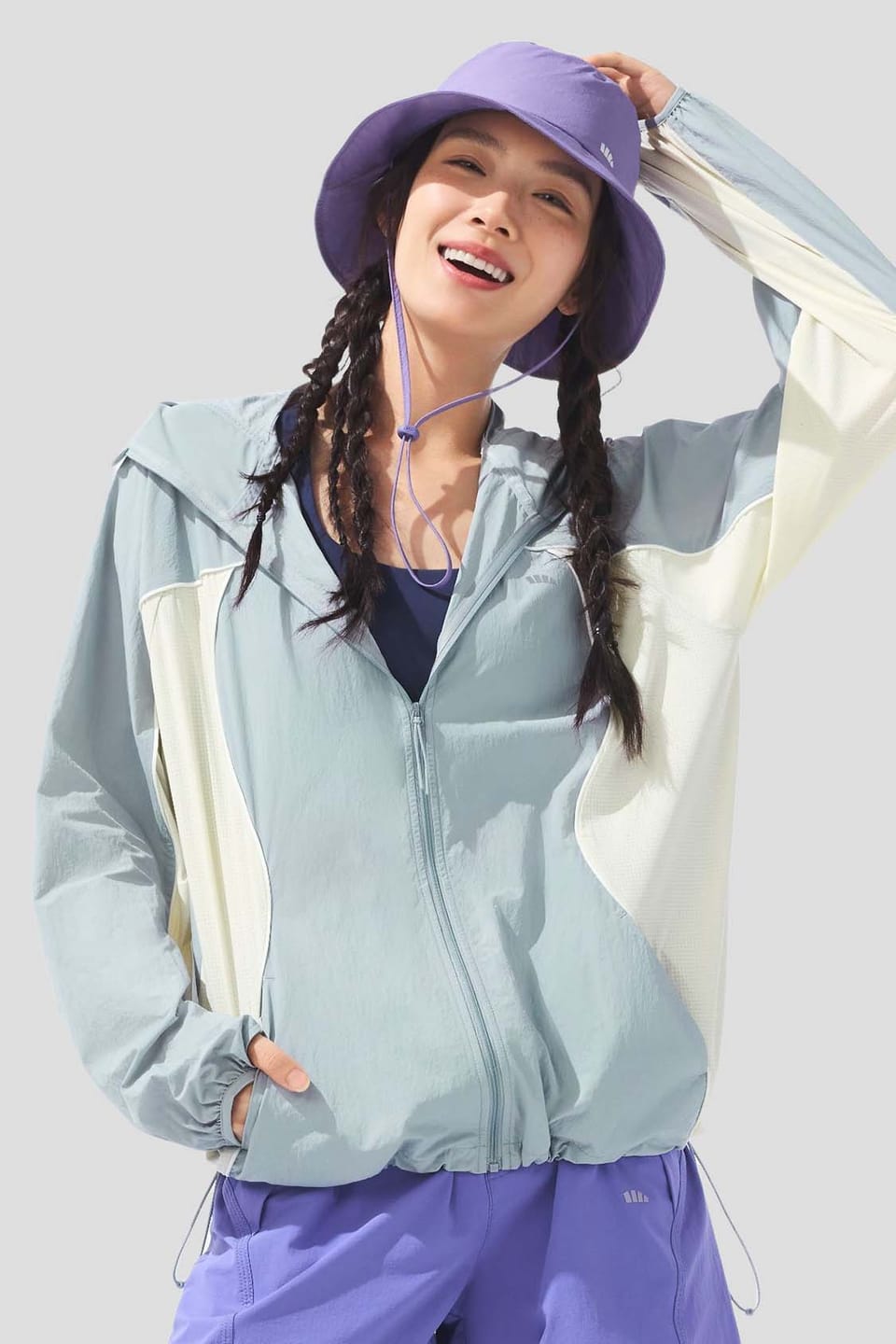 Customer photo review of Women's Quick-Dry Windproof Sun Protection Jacket UPF 100+ WS840