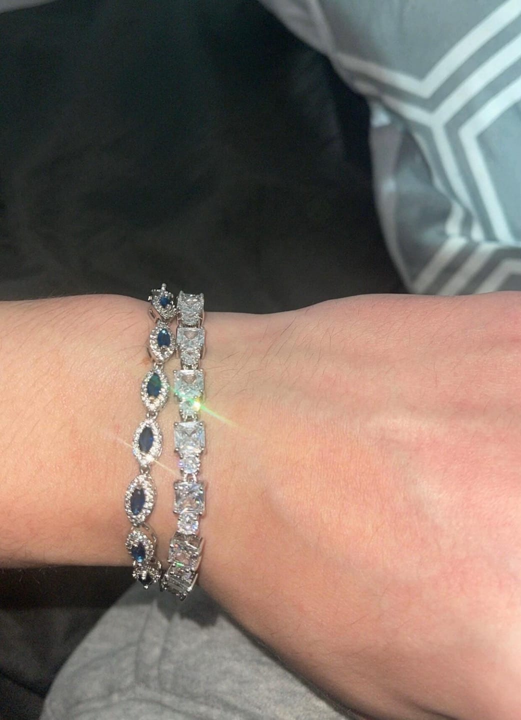 Customer photo review of Angel Eyes Bracelets