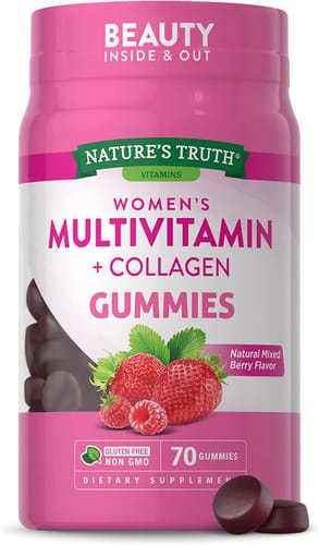 Customer photo review of Nature's Truth  Women's Multivitamin Collagen 70 Gummies