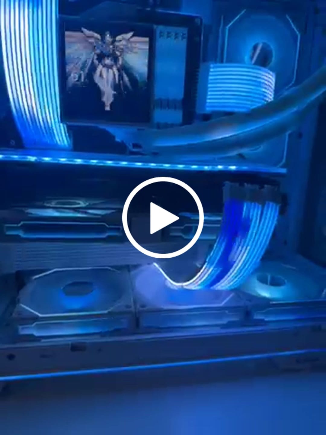 Customer video review of Spectrum White RGB GPU Backplate