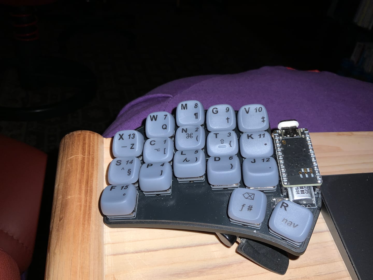 Customer photo review of Custom Keycap Set
