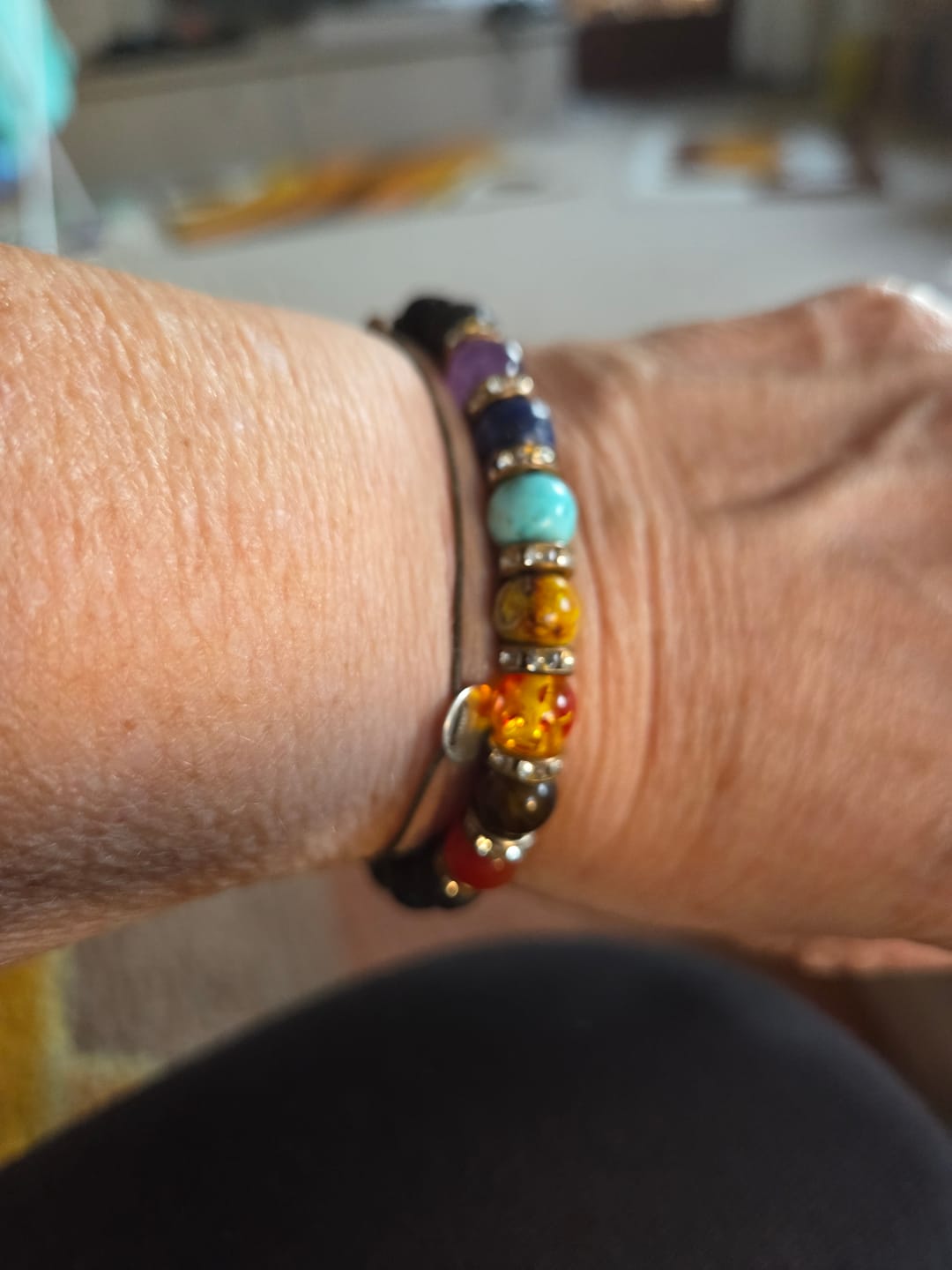 Customer photo review of 7 Chakren Aktivierungs Armband