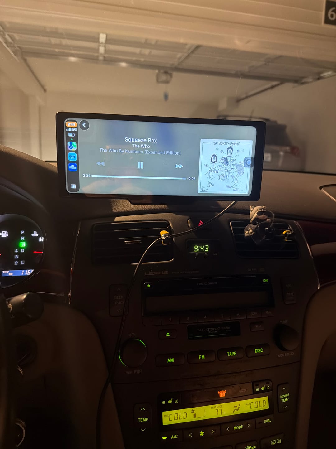 Customer photo review of P2:1-seg TV Portable Android & CarPlay Touch Screen for Cars