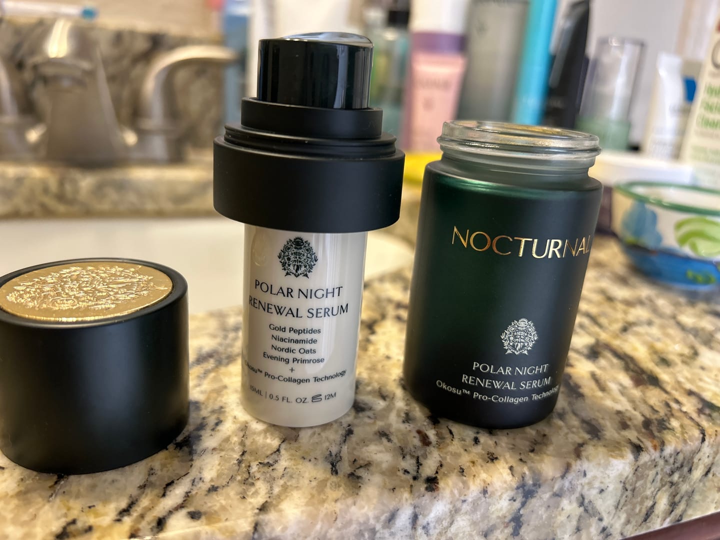 Customer photo review of Polar Night RENEWAL SERUM