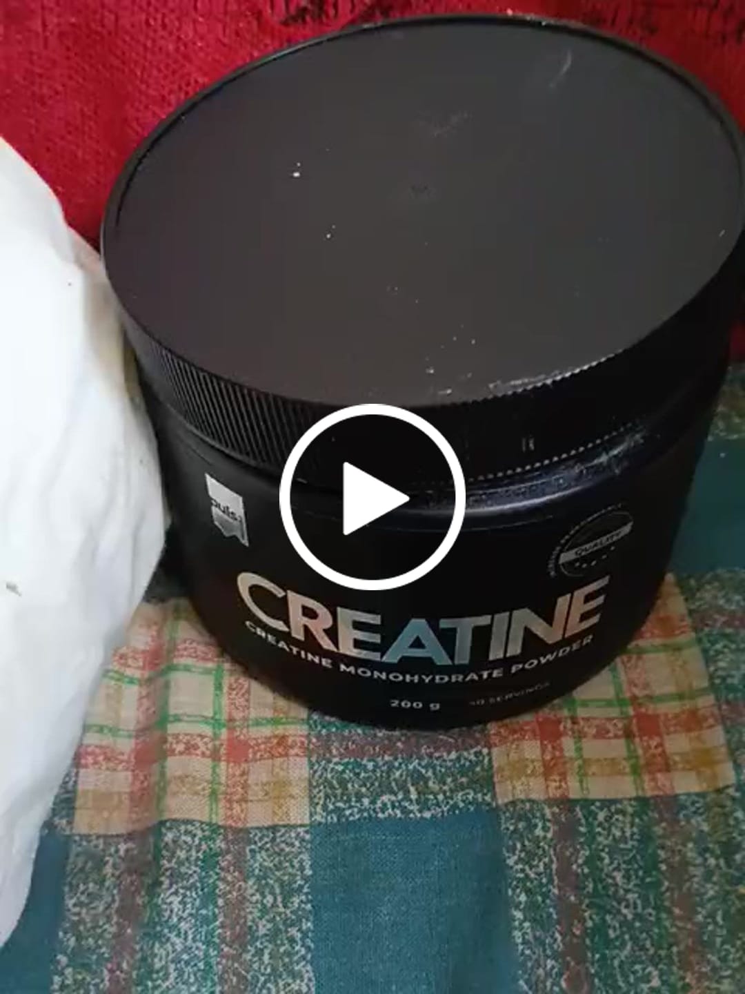 Customer video review of PULS Kreatīna monohidrāts (200 g)