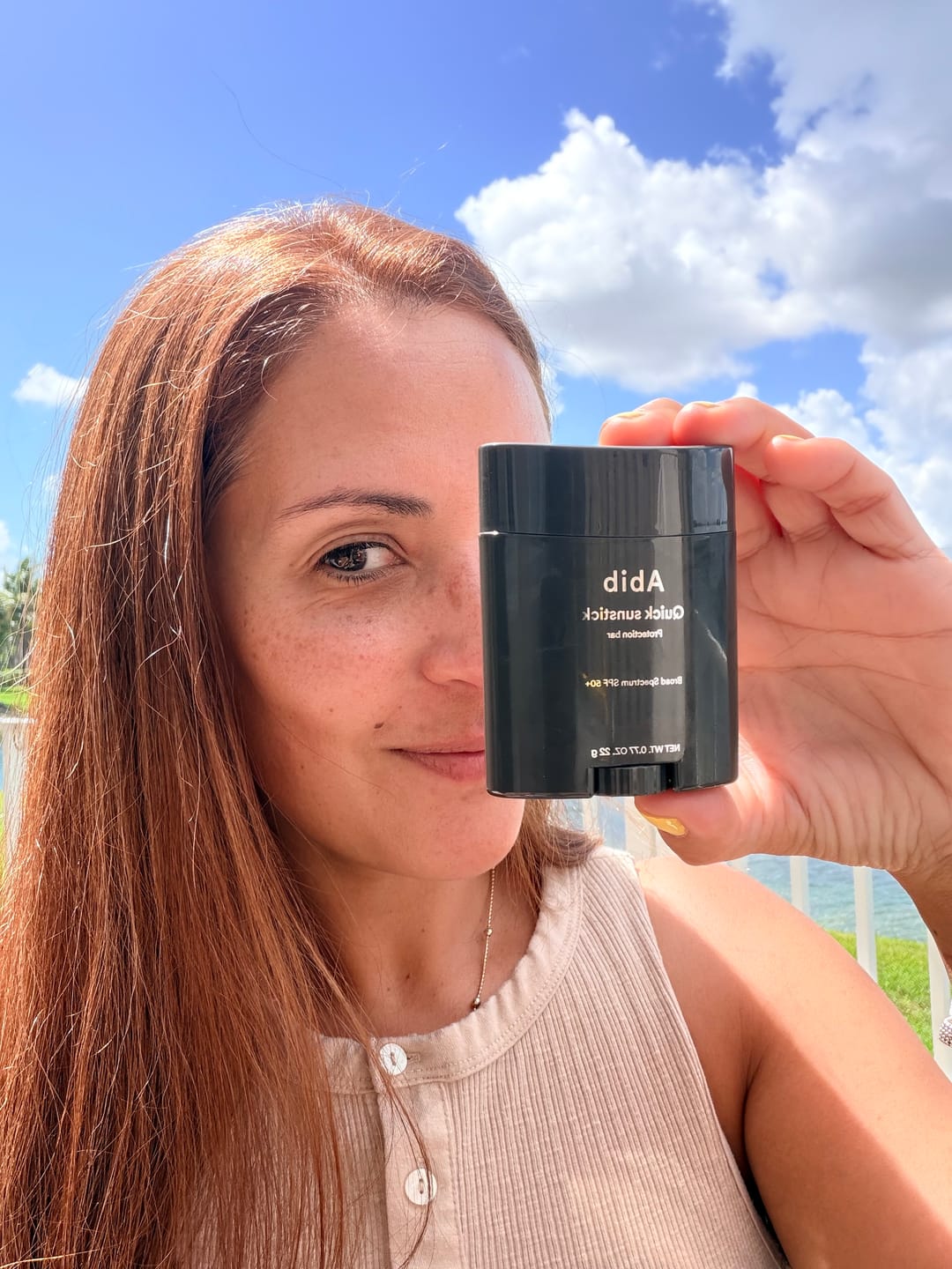 Customer photo review of Quick sunstick Protection bar