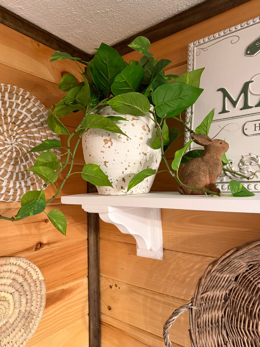 Customer photo review of Marley Vintage Terracotta Vase