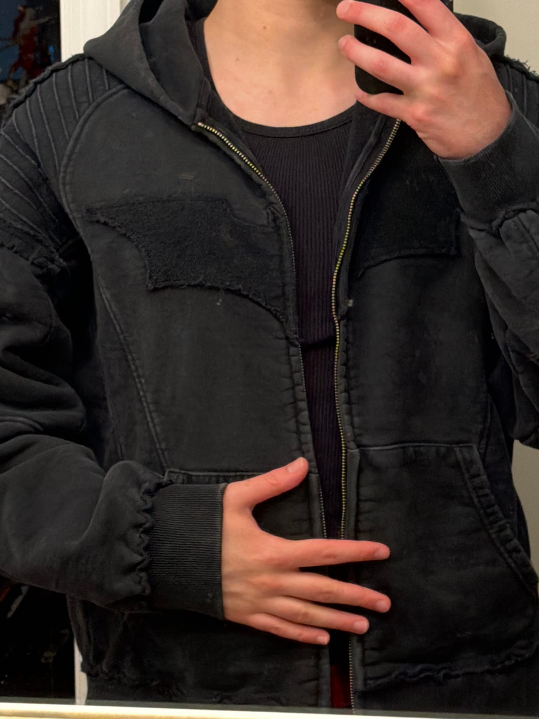 Customer photo review of 5209 - Batman Armored Zip-Ups