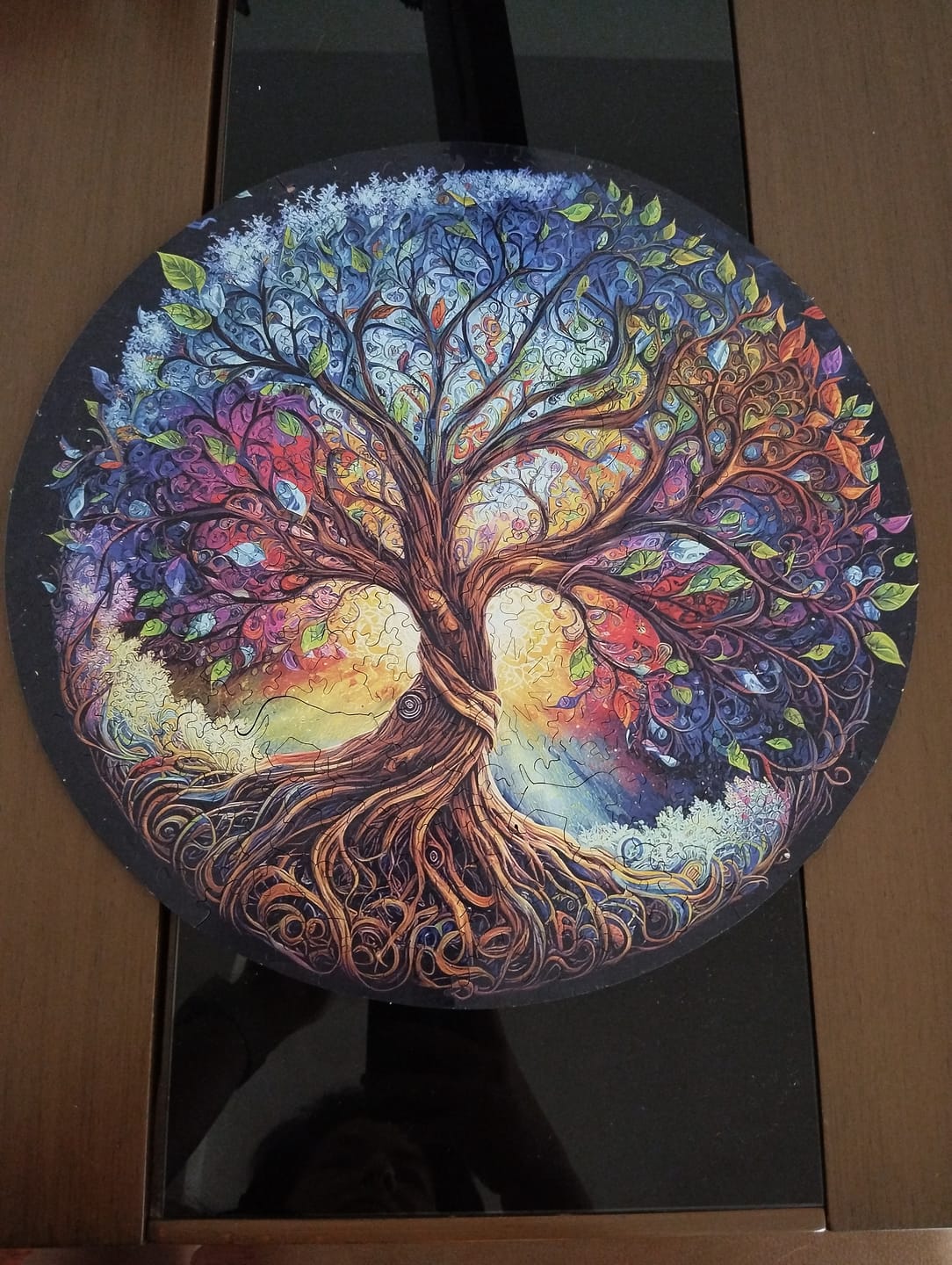 Customer photo review of Hayat Ağacı - Ahşap Puzzle