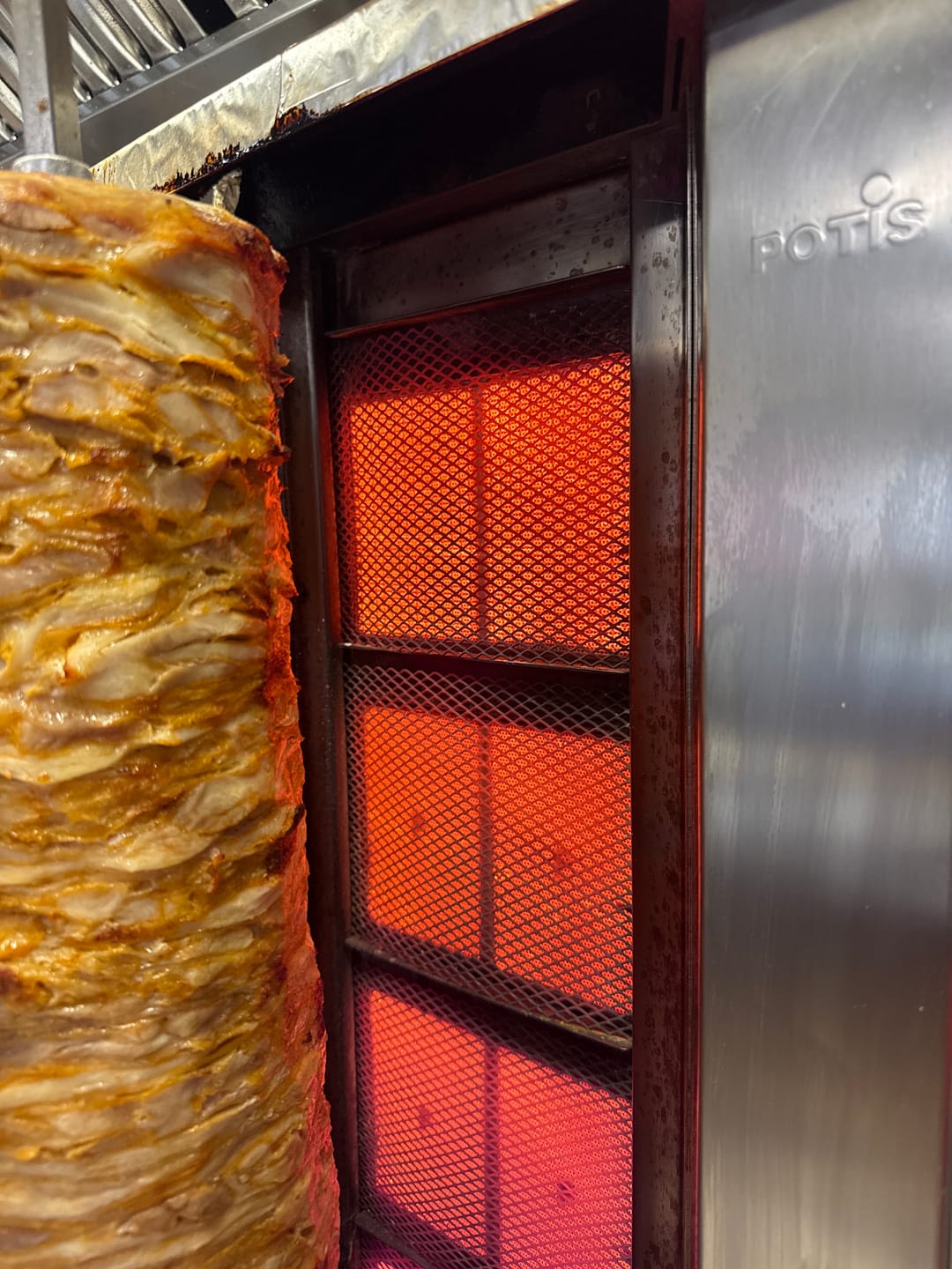 Customer photo review of Potis Çift bekli yanma ızgarası, yeni versiyon