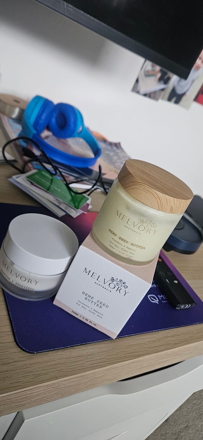 Customer photo review of Hemp Seed Rescue Butter