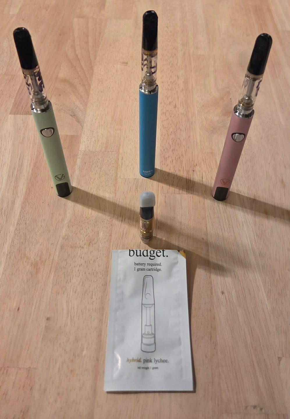 Customer photo review of 1 Gram Delta-8 THC Full Spectrum Vape Cartridge | Purple Haze - Indica