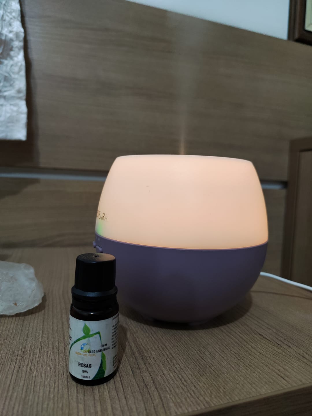 Customer photo review of Óleo Essencial de Rosas 10% (Diluida) - Frasco com 10ml