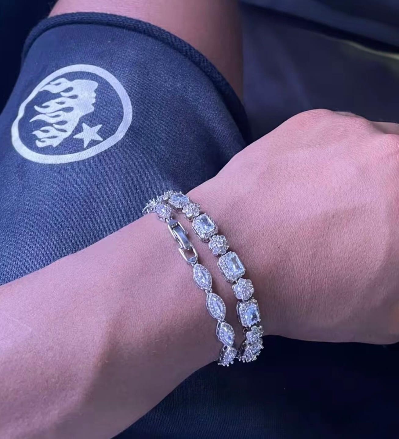 Customer photo review of Angel Eyes Bracelets
