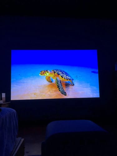 Customer photo review of MovieHub™ Wireless Projector 2026 Edition