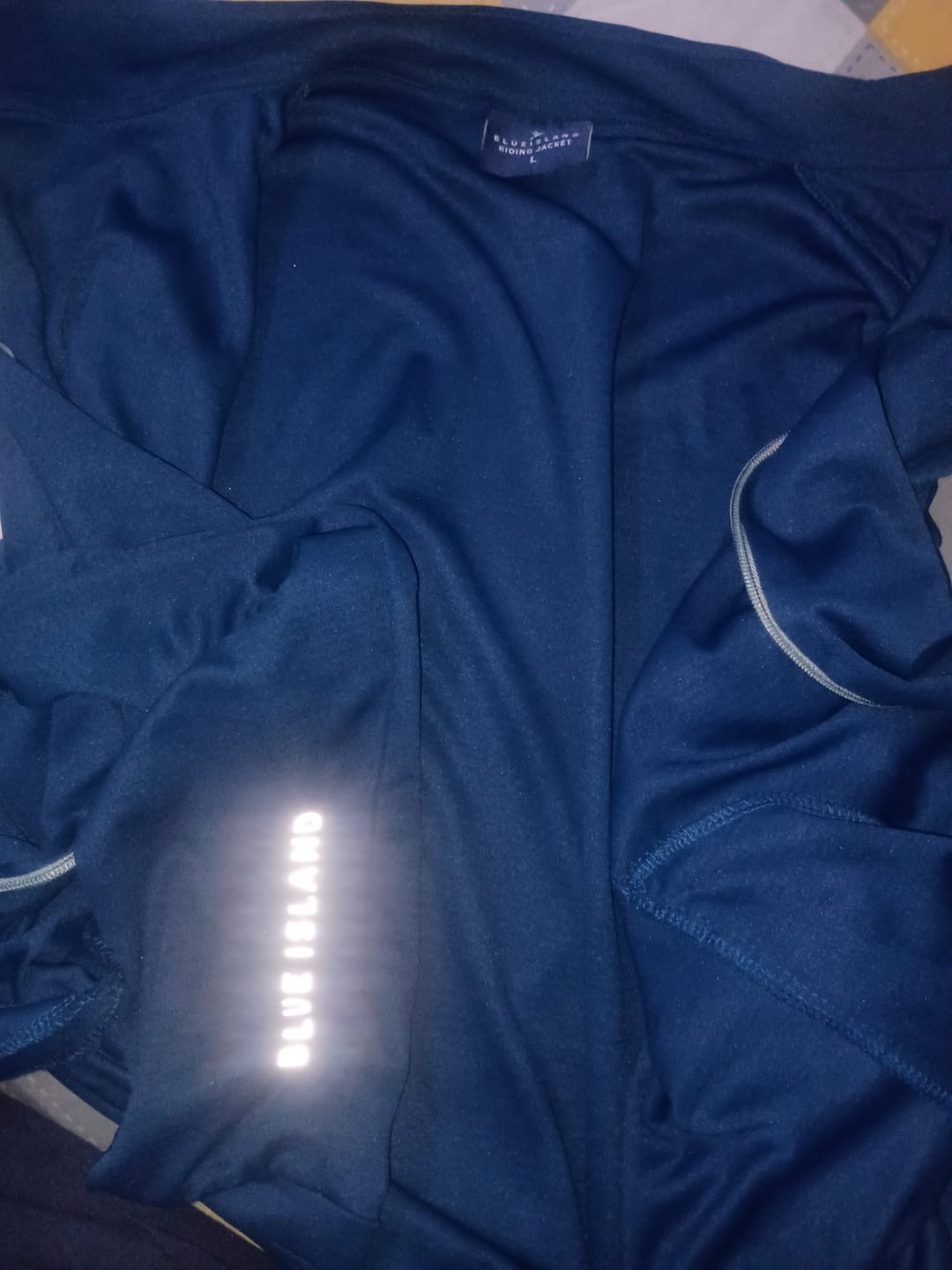 Customer photo review of Sapphire Blue - Sunblock Jacket