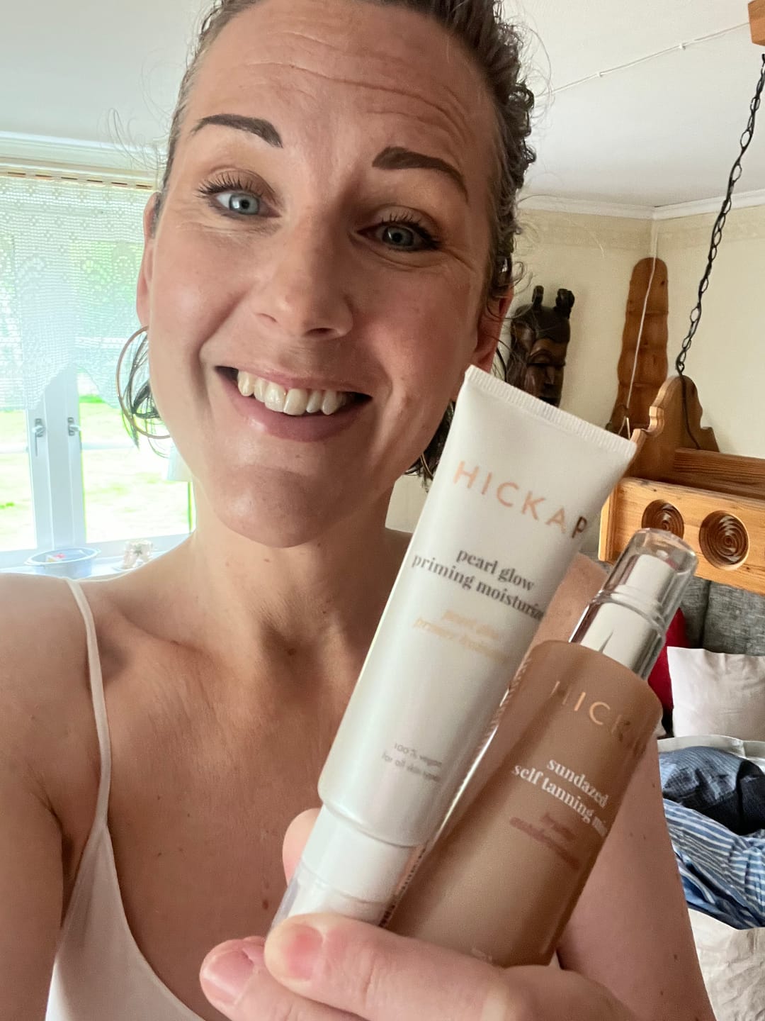 Customer photo review of Sundazed Self Tanning Mist