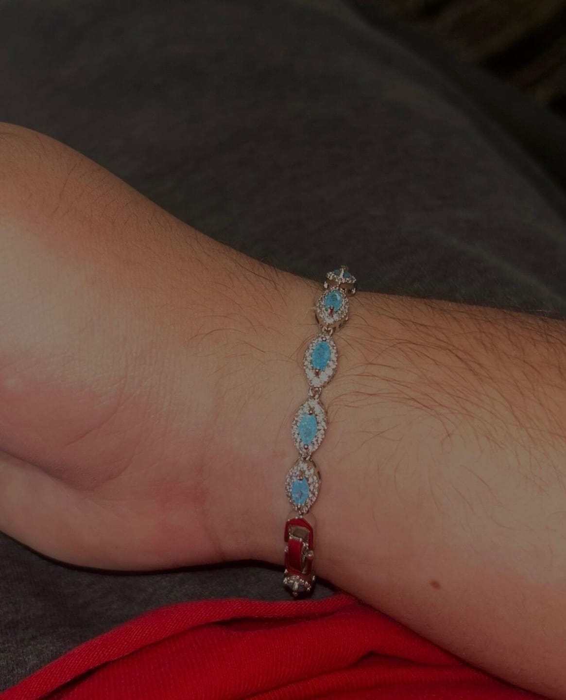 Customer photo review of Angel Eyes Bracelets