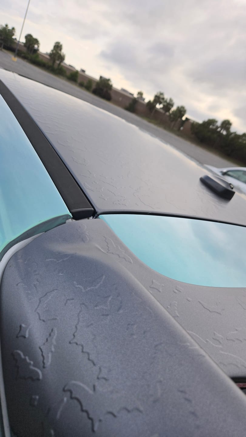 Customer photo review of Matte AMG Gray Color PPF (Paint Protection Film)