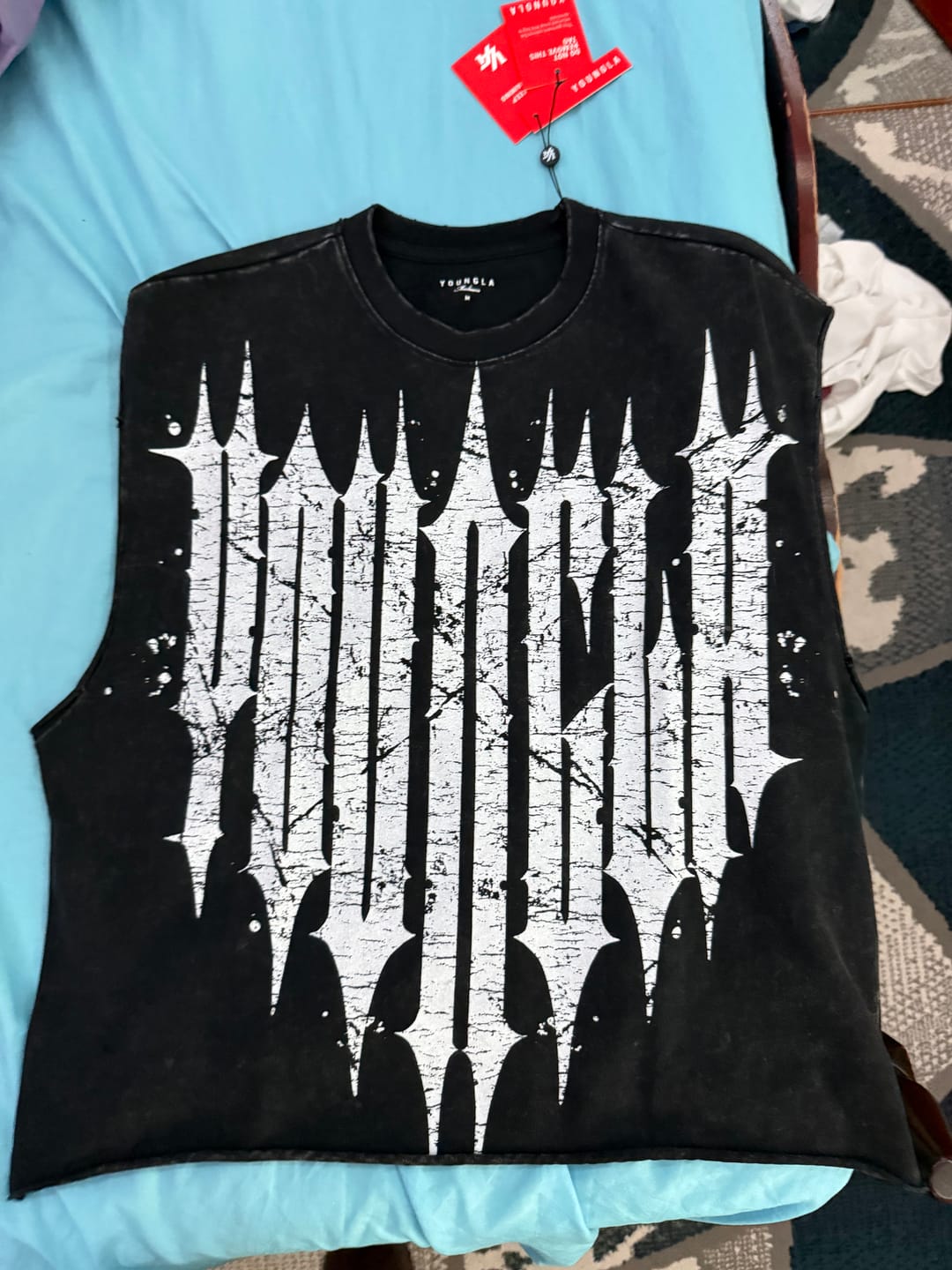 Customer photo review of 3021 - Revenge Crop Cut-Offs