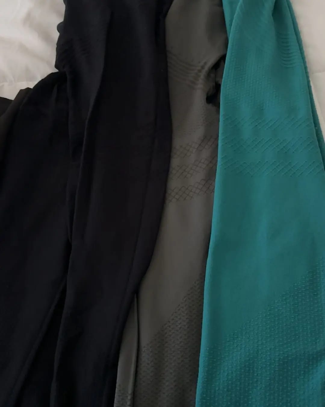 Customer photo review of High Waisted And Hip Lifting Yoga Elastic Quick Drying Tight Pants